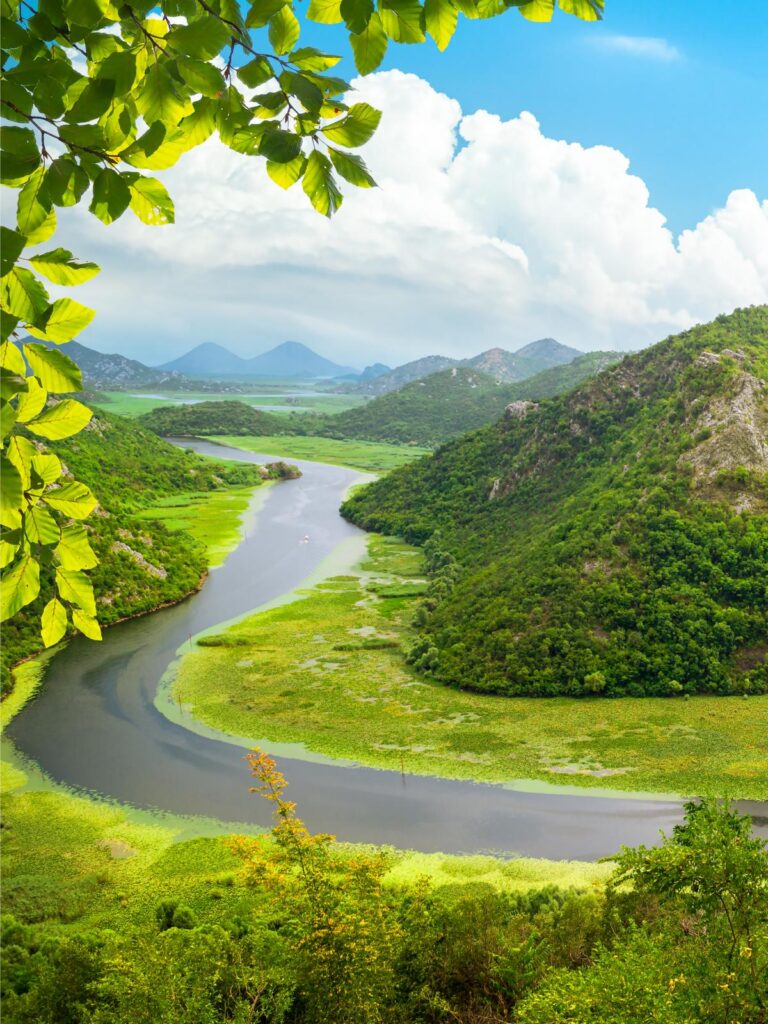 Aussichtspunkt Pavlova Strana - Fluss Rijeka Crnojevica Cetinje 3.0