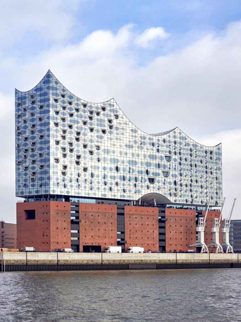 Elbphilharmonie, a concert hall in the Hafen City quarter of Hamburg, Germany