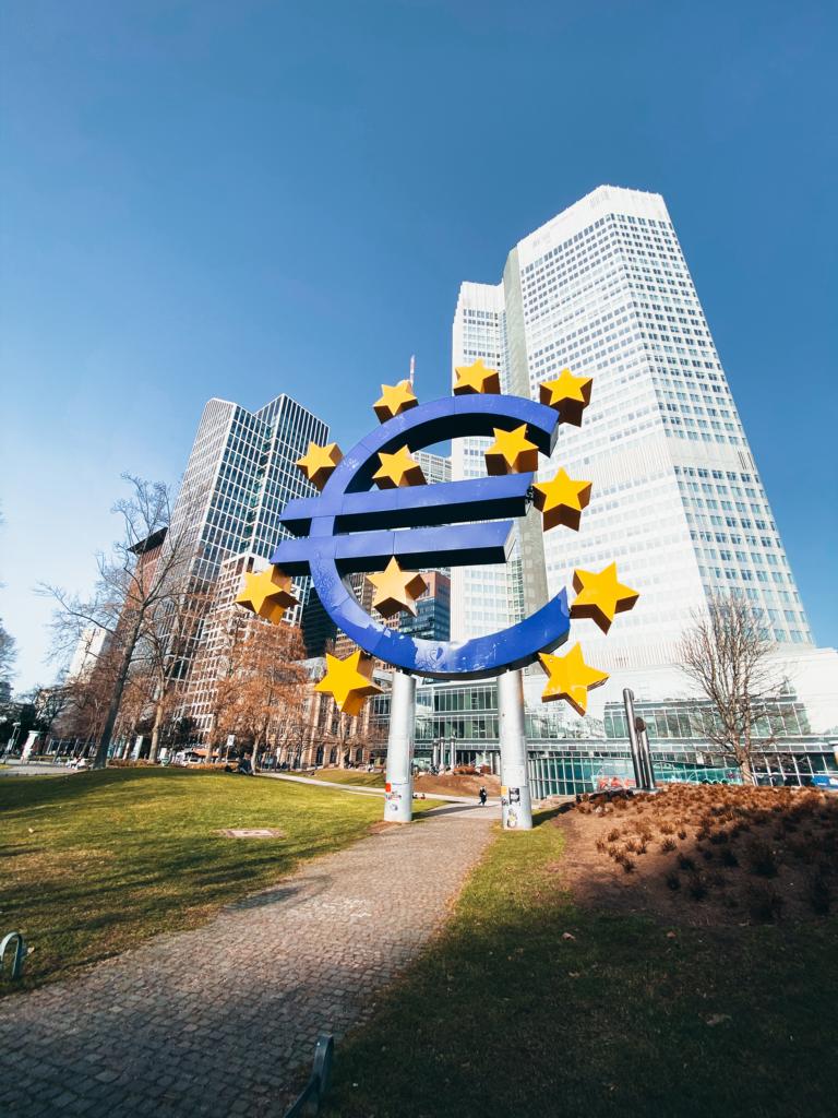 Euro-Skulptur Frankfurt am Main