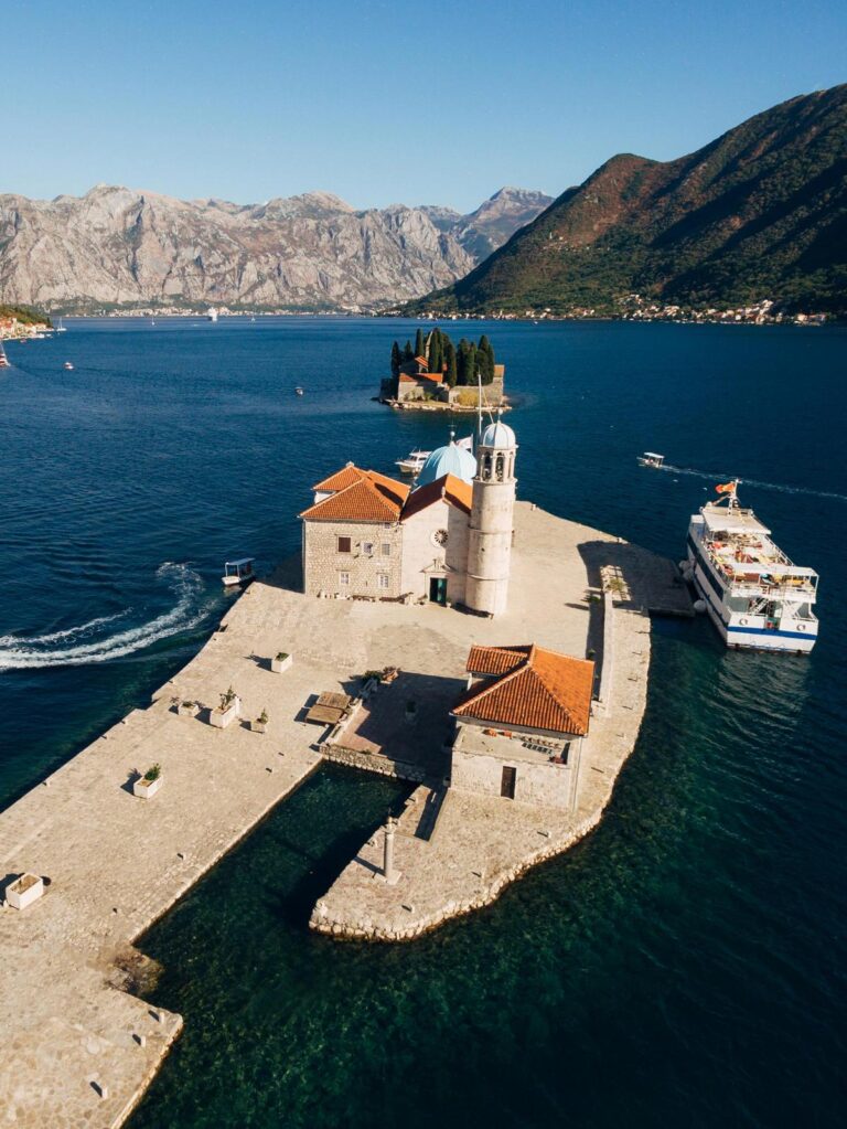 St. Maria vom Felsen Insel Kirche (Gospa od Skrpjela) Perast 8.