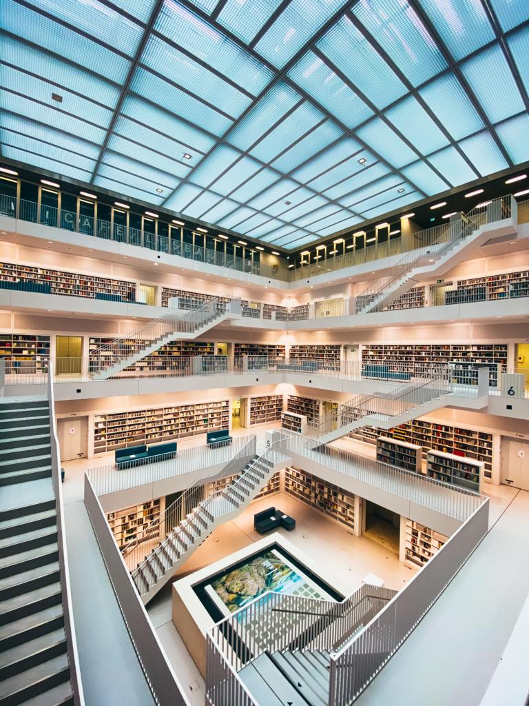 Stadtbibliothek Innennansicht _ Stuttgart _5