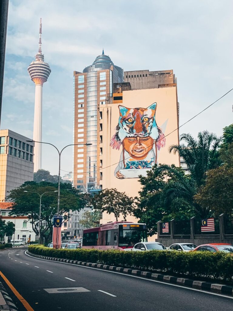 Tigerjunge Graffiti - Kuala Lumpur (2)