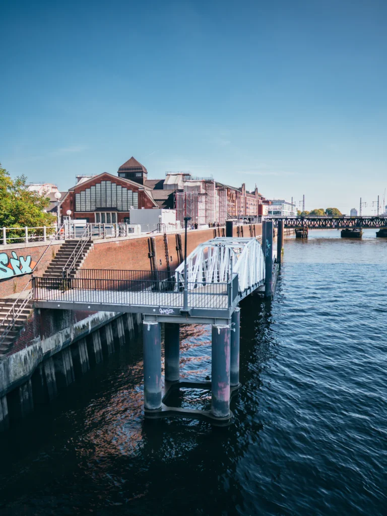 Anleger Messberg Hamburg. Der Fotogoals Fotospot in Hamburg