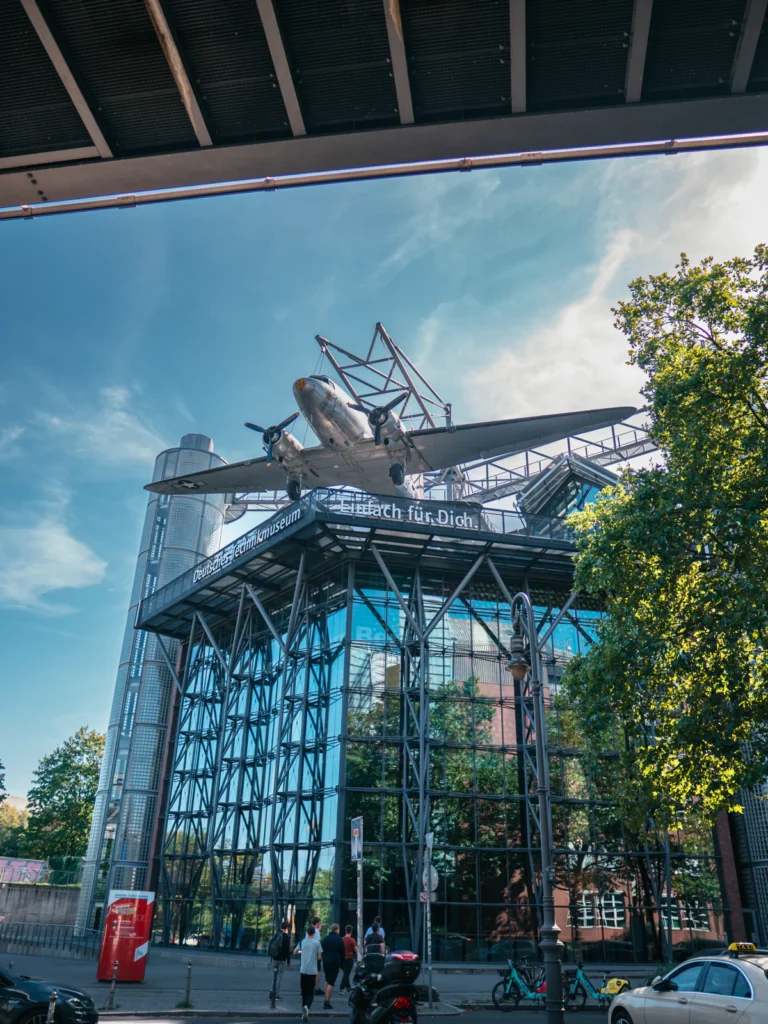 Deutsches Technikmuseum Berlin. Der Fotogoals Fotospot in Berlin