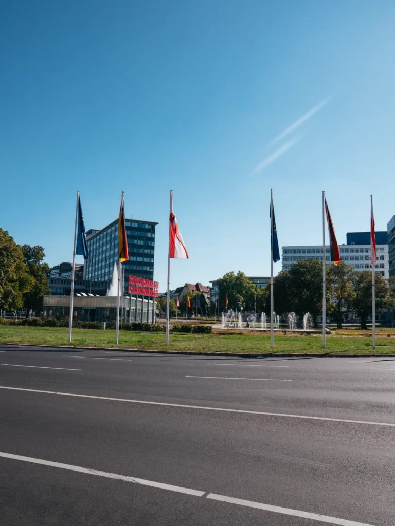 Ernst-Reuter-Platz Berlin. Der Fotogoals Fotospot in Berlin