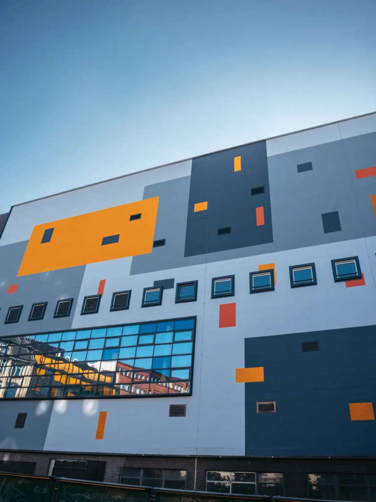 Fassade - Umspannwerk Hamburg Mitte Hamburg. Der Fotogoals Fotospot in Hamburg