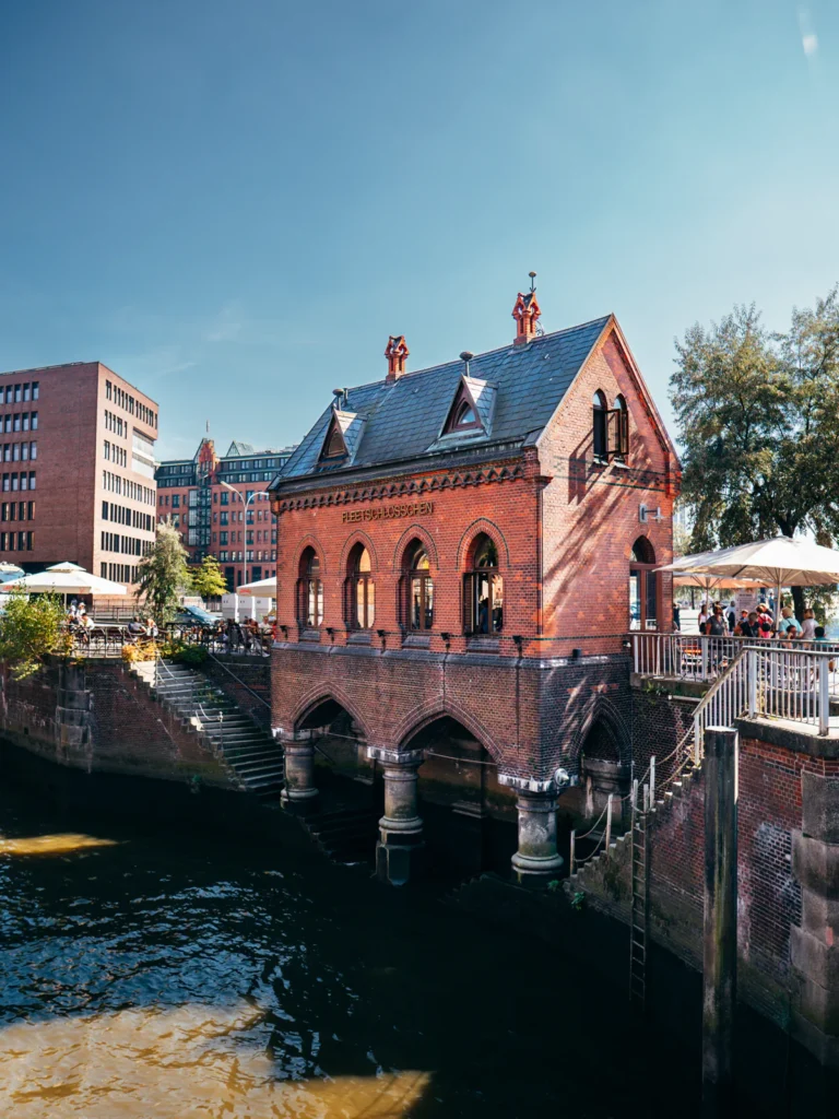 Fleetschlösschen Hamburg. Der Fotogoals Fotospot in Hamburg