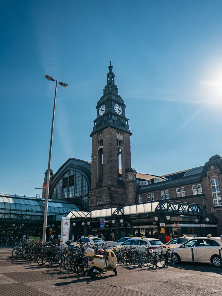 Hauptbahnhof - Ansicht: Heidi-Kabel-Platz Hamburg. Der Fotogoals Fotospot in Hamburg