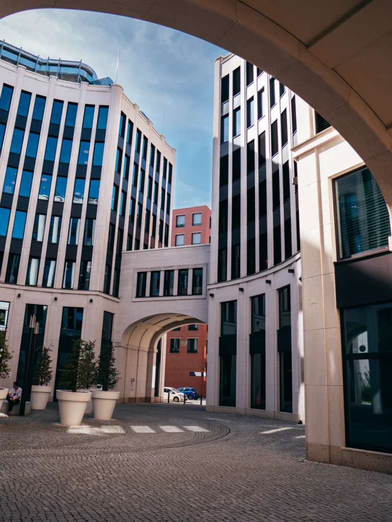 Innenhof - Stresemannquartier Berlin. Der Fotogoals Fotospot in Berlin