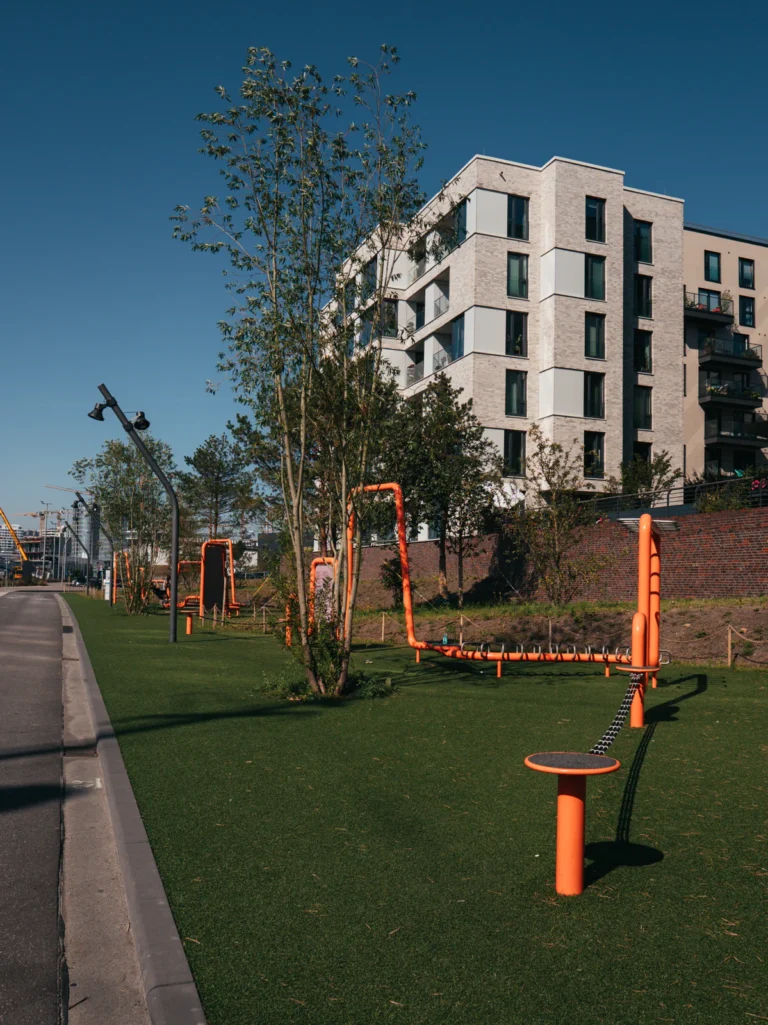 Kletterspielplatz I - Kirchenpauerkai Hamburg. Der Fotogoals Fotospot in Hamburg