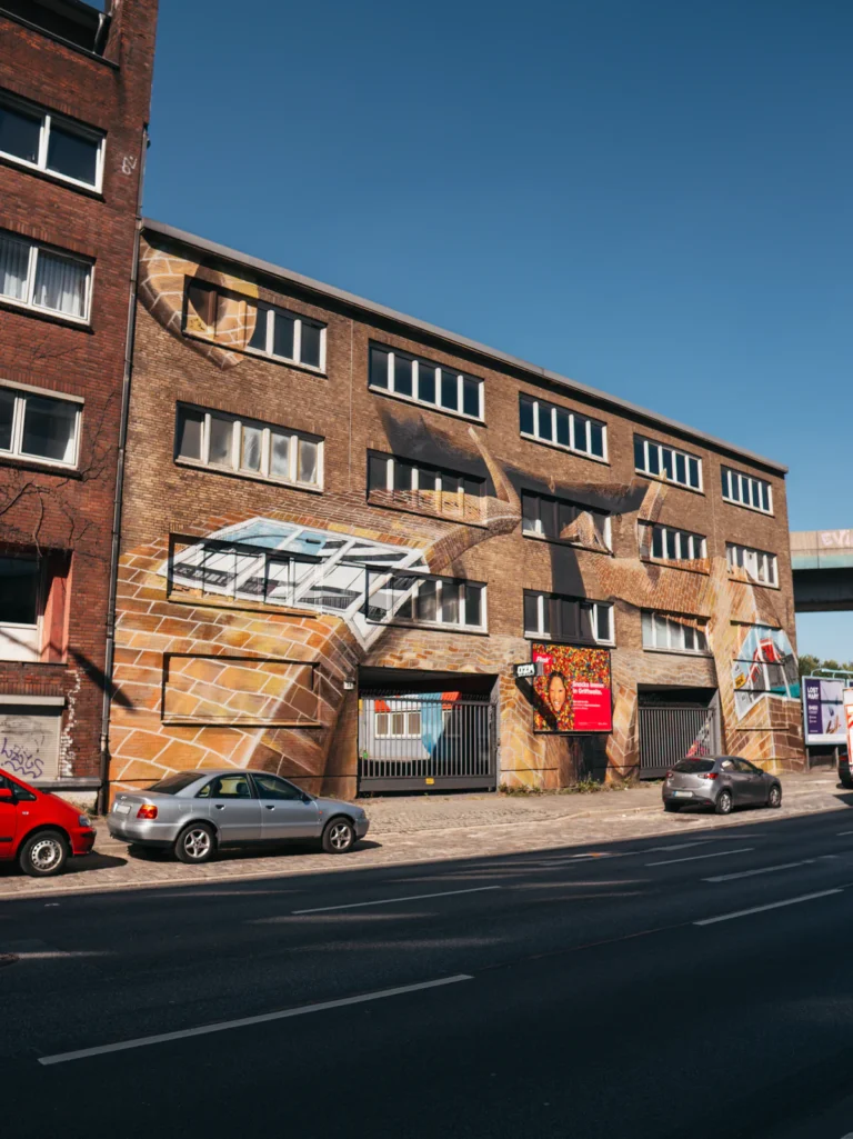 Mural - Nordkanalstraße Hamburg. Der Fotogoals Fotospot in Hamburg