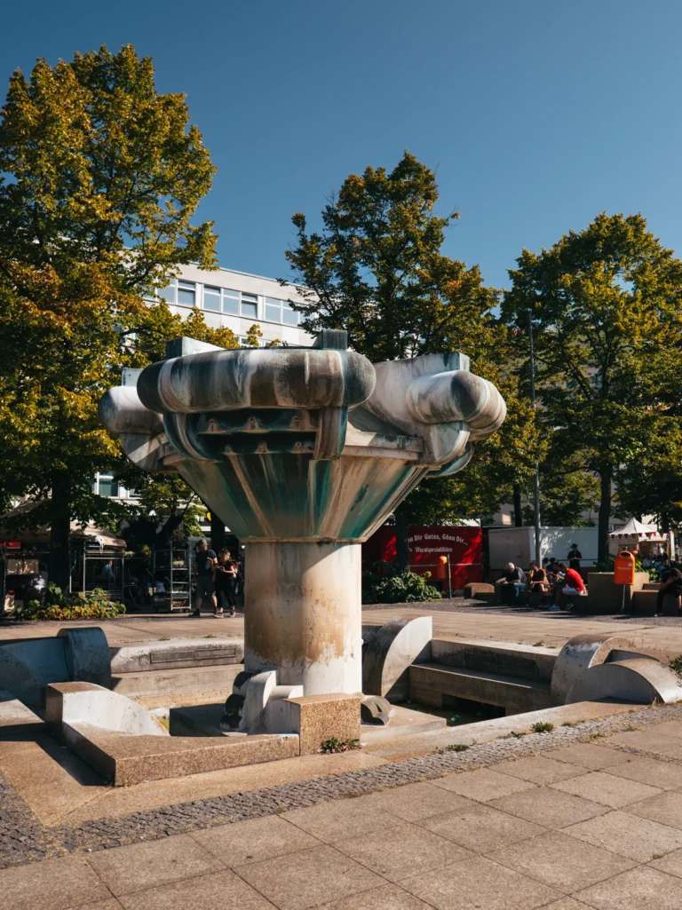 Der Nordbrunnen - Wittenbergplatz Berlin. Der Fotogoals Fotospot in Berlin