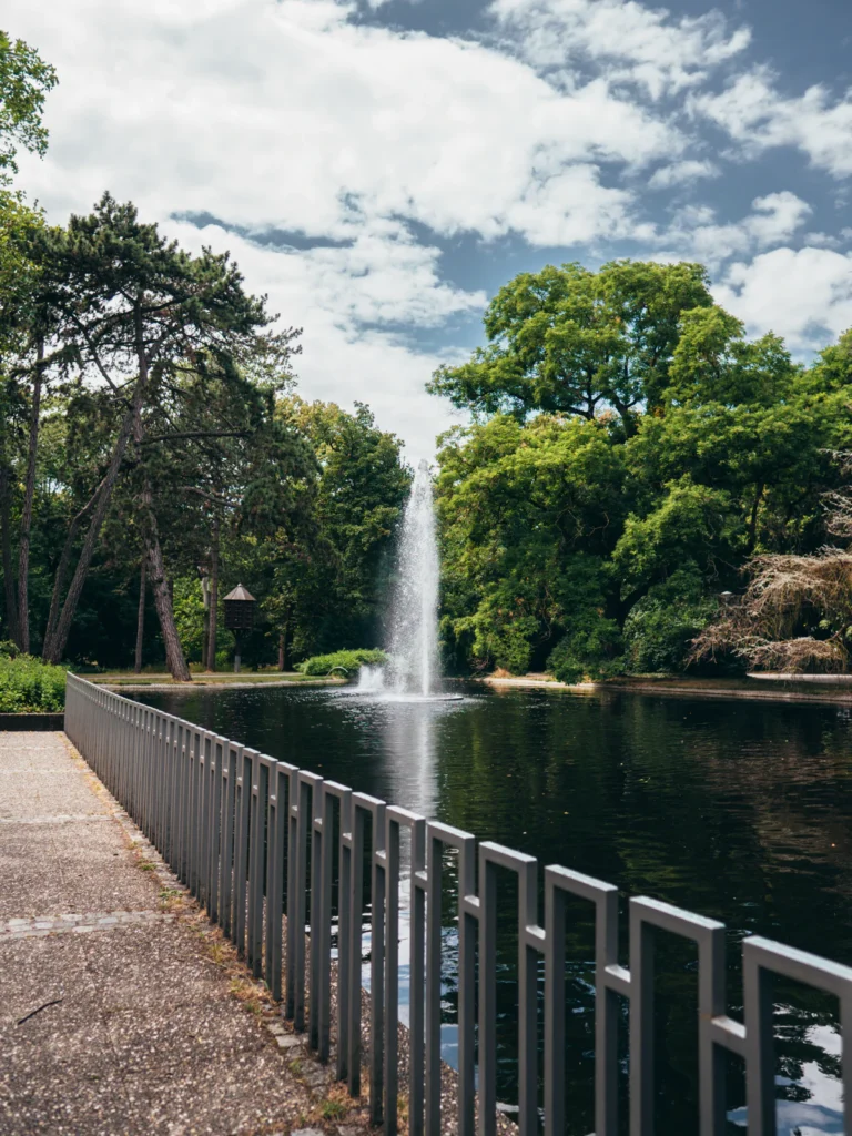 Pleicher See Würzburg. Der Fotogoals Fotospot in Würzburg