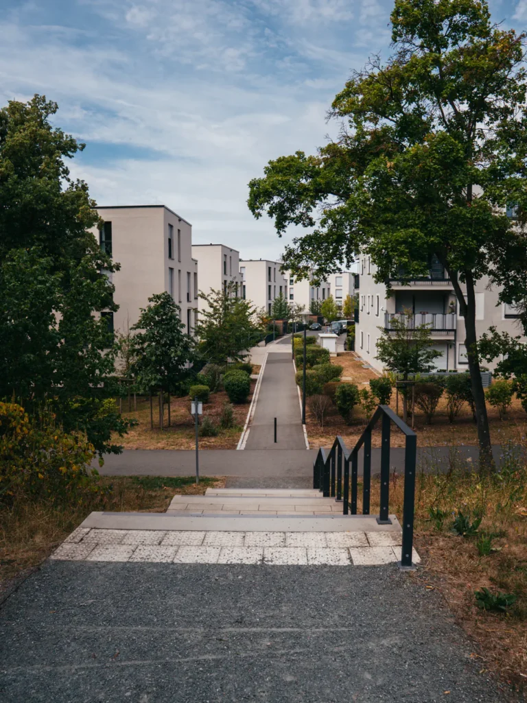 Treppe - Alter Park Würzburg. Der Fotogoals Fotospot in Würzburg