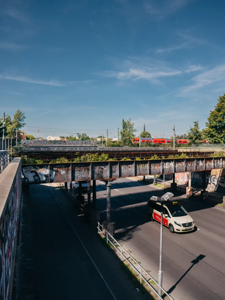 Yorckstraßenbrücken Berlin. Der Fotogoals Fotospot in Berlin