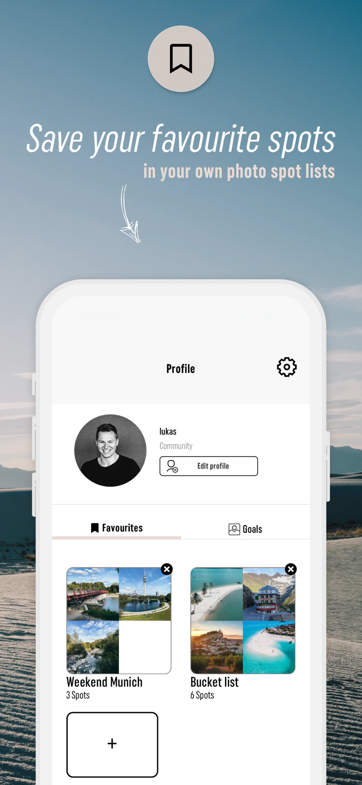 Fotogoals Photo Spots App Preview