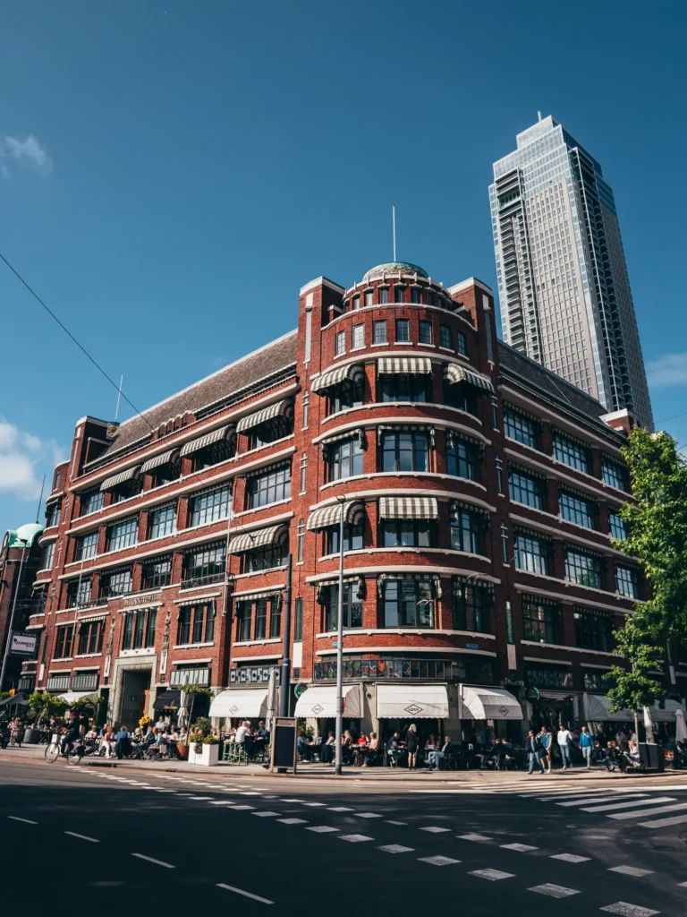 Historisches 'Atlantik' Haus aus Backstein in Rotterdam Niederlande