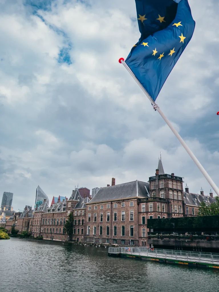 Buitenhof - Blick Binnenhof Hofteich Den Haag Niederlande